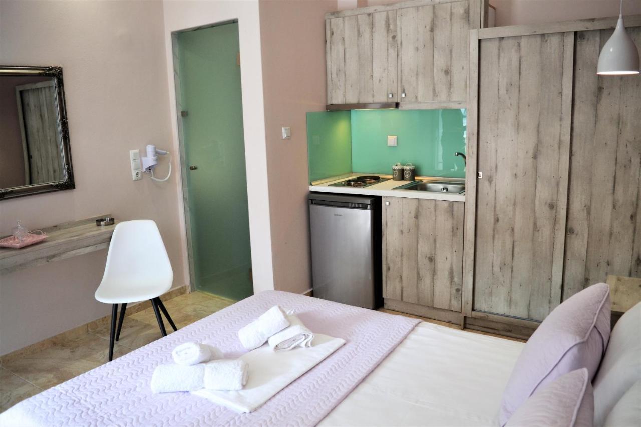 Ioni Rooms Potos Bagian luar foto